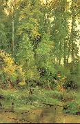 Ivan Shishkin Approaching Autumn oil on canvas